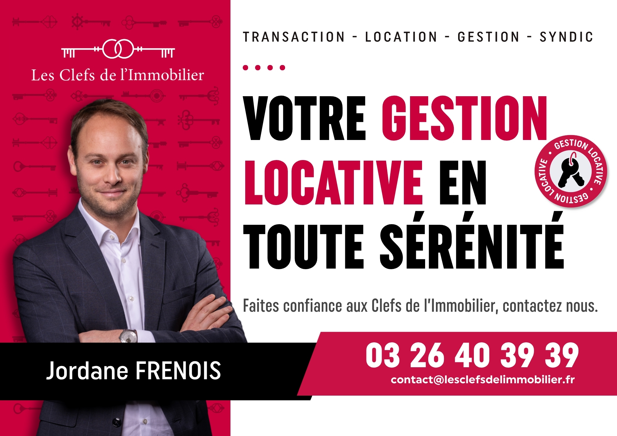 L'équipe Locative des Clefs de l'Immobilier