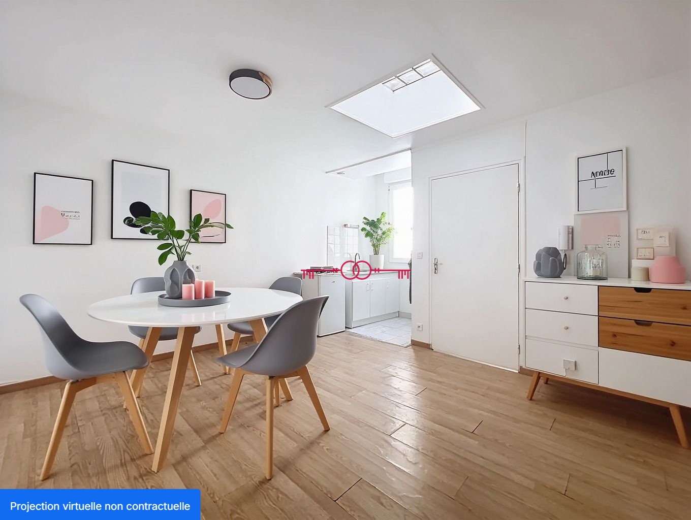  Appartement Reims 1 pièce(s) 30 m2 - photo 4