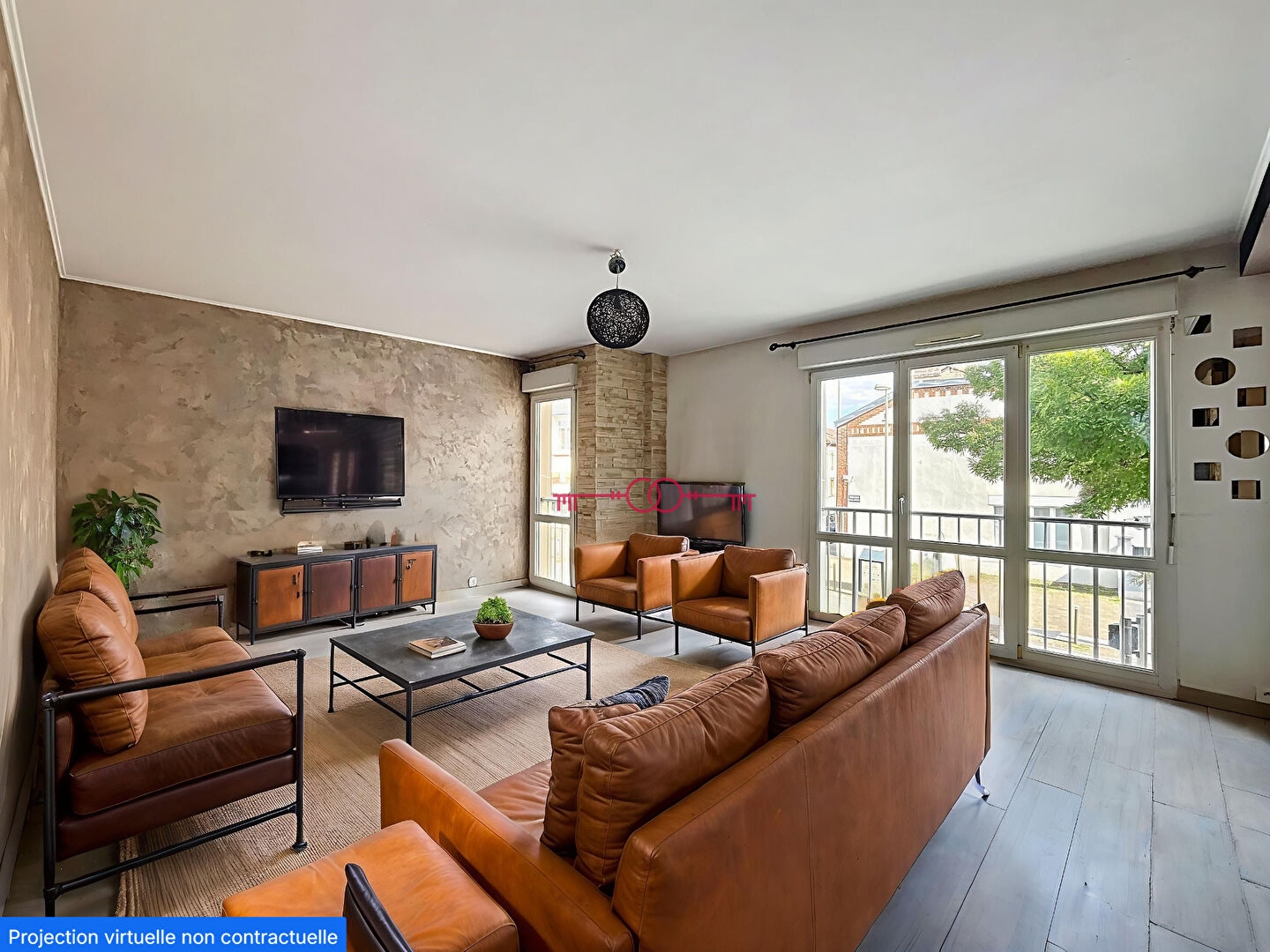  Reims secteur Charles Arnould - Appartement 3 pièces 67 m² - photo 1