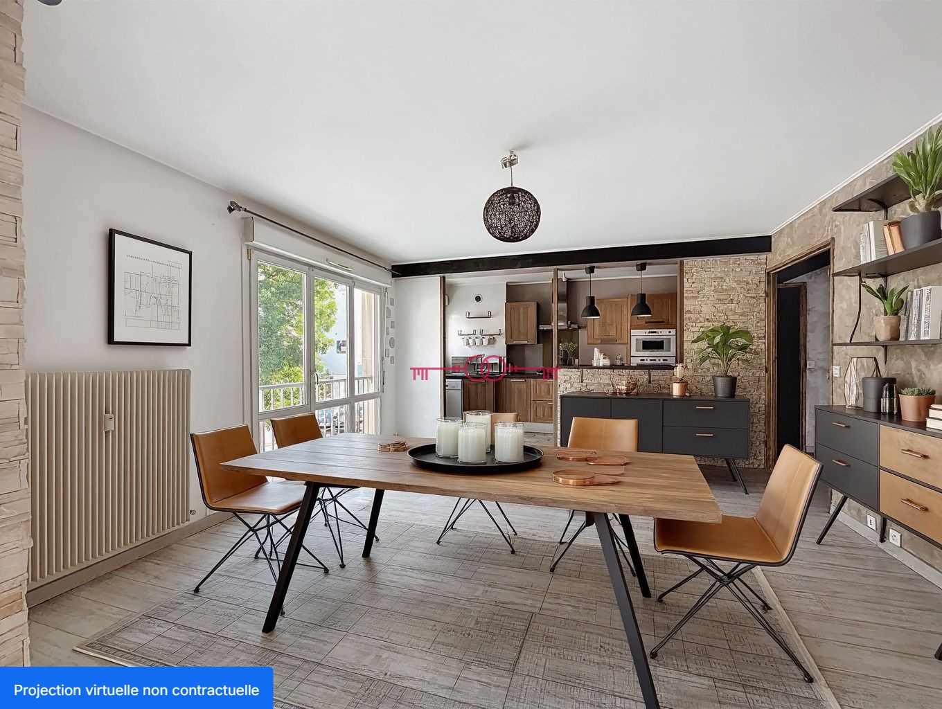  Reims secteur Charles Arnould - Appartement 3 pièces 67 m² - photo 2