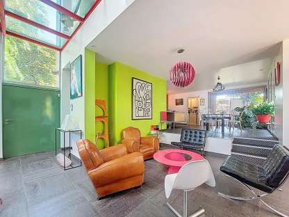 À TINQUEUX  (51430) - Maison atypique avec piscine, jardin et 5 chambres : - photo 2