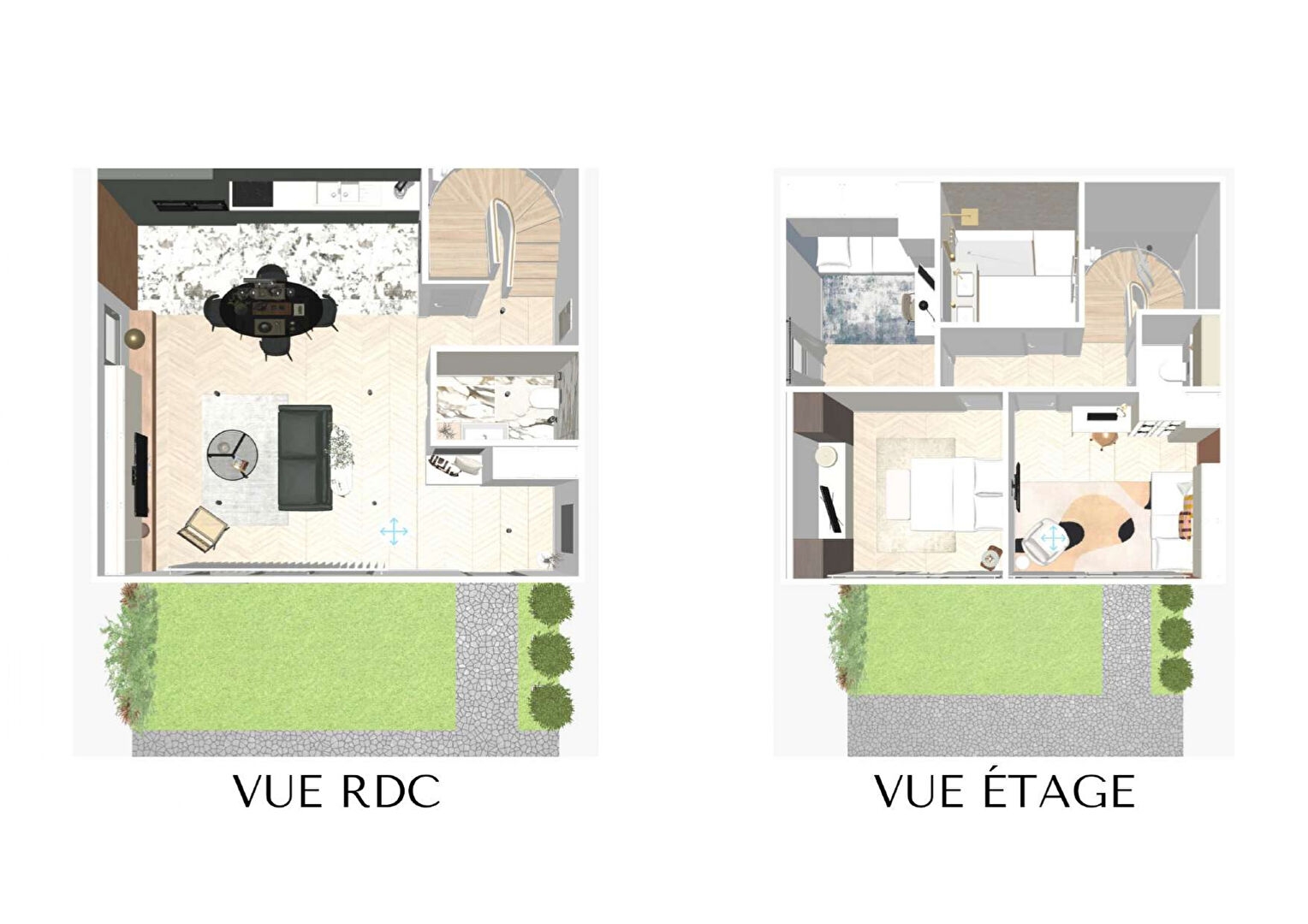 Reims Moisson - Duplex d'environ 99 m² avec jardin privatif - 2